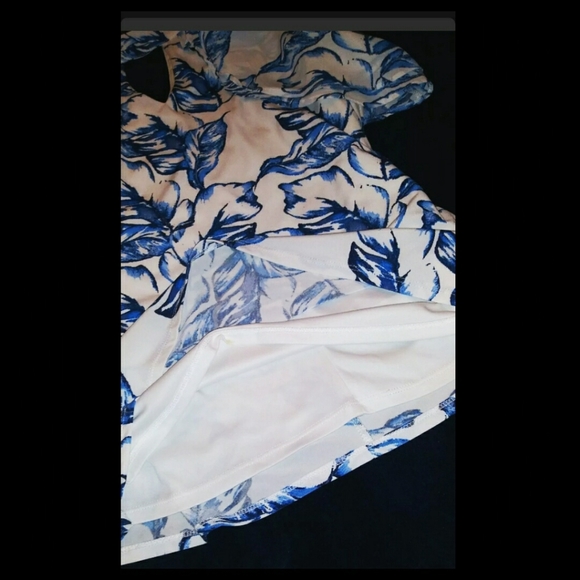 Fever Sleeveless Boho Halter Blouse with Ruffles - Picture 5 of 7